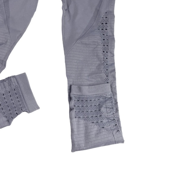 Gymshark Energy Seamless Cropped Leggings Dusty Purple - Picture 5 of 5